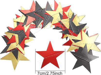 Patelai 130 ft Star Garland Banner Decor - Image 3