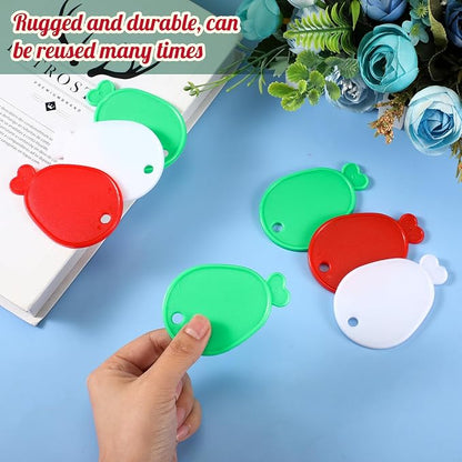 Lenwen 80 Pcs Balloon Weights Plastic Colorful Weights - Image 3