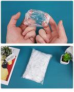 400 Pack Disposable Waterproof Ear Covers, Little Shower Caps Hair Dye Ear Protectors for Shower, Swimming & Hair Dye - Elastic Clear Plastic Small Caps for Salon, Bathing, Travel, Adults & Daily Use