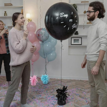 Balloon Weights White Metallic Anchor Balloon Holder - Image 5