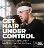 Tough Headwear Tough Outfitters Headband for Men - Mens Headbands - Working Out Sports Performance Head Bands - Athletic Cycling Running Sweat Band, Football Headbands - Sweat Bands Men/Women