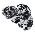Black&White Leaf Hair Claw Clip 3.5 Inch Strong Grip Hair Clip French Design Women Girls Hair Styling Accessories for Thick Thin Hair