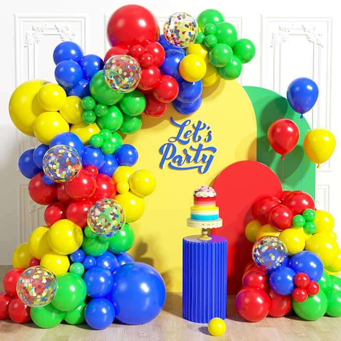 131pcs Colorful Balloon Arch Kit by Unknown
