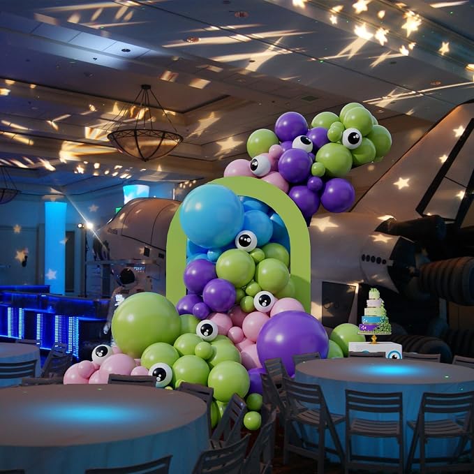 Blue Purple Balloons Arch for Kids Theme Party Decorations - Image 5