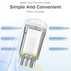 Minoxidil Applicator,2 PCS Easy Fast Apply Exactly Effective Massage Mini Scalp Applicator Comb Dedicated to Minoxidil Hair Growth Serum,Root Comb Applicator Bottle Minoxidil Applicator Brush Tool