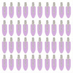 No Crease Hair Clips Makeup Pin Curl Clip Bulk 40Pcs Multicolor No Bend Dent Bang Creaseless Hair Clips for Makeup Application Bangs Hairpin Setting Pins Clip for Women Styling (Pink.Purple)