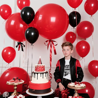 Red Big Balloons 32pcs, 18 Inch Large Latex Giant Heavy Duty Balloons - Image 6