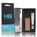 Hair Genetics Root Touch Up Hair Color Root Cover Up with Double-Ended Brush for Hair Color for Gray Hair Coverage - Portable Hair Powder Solution for Quick Gray Coverage (Medium Brown, 6g)