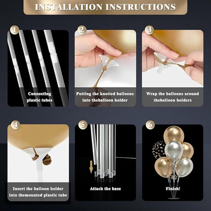 10 Sets Balloon Stand Kit, balloon sticks Holder - Image 5