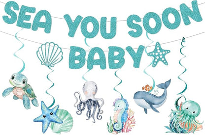 Sea You Soon Baby Shower Decorations by Unknown