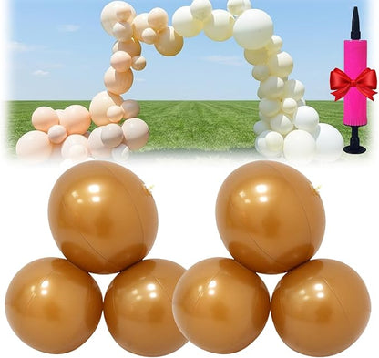 Reusable Inflatable Balloon Garland Arch Kit, 18ft 3/7 PCS Linked Pvc Balloons by Unknown