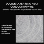Heat Cap for Hair Deep Conditioning, Electric Hair Heating Cap Adjustable Oil Treatment Steamer Hat Detachable Hair Care Toolus Plug 110V