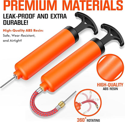Ball Pump, Ball Pump for Sport Balls, Soccer Ball Pump, Hand Pump - Image 5