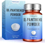 Pure DL-Panthenol Powder (2oz, 56g), Cosmetic Grade Provitamin B5 Powder for Hair Care, Skin Care, Nails Deep Mousturizer, Panthenol Cream, Hair Conditioner, Shampoo, Soap, Lotion