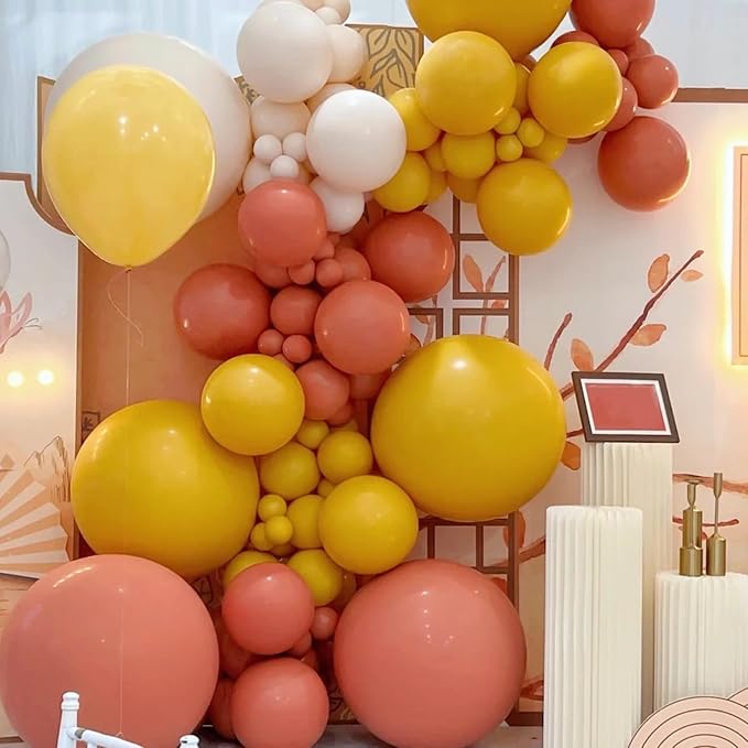 Voircoloria 66pcs Coral Red Pastel Red Latex Party Balloons, 12inch | - Image 4
