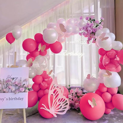 18 Inch Hot Pink Balloons 12 Pack Big Magenta Fuchsia Balloons Thick Latex Hot - Image 9