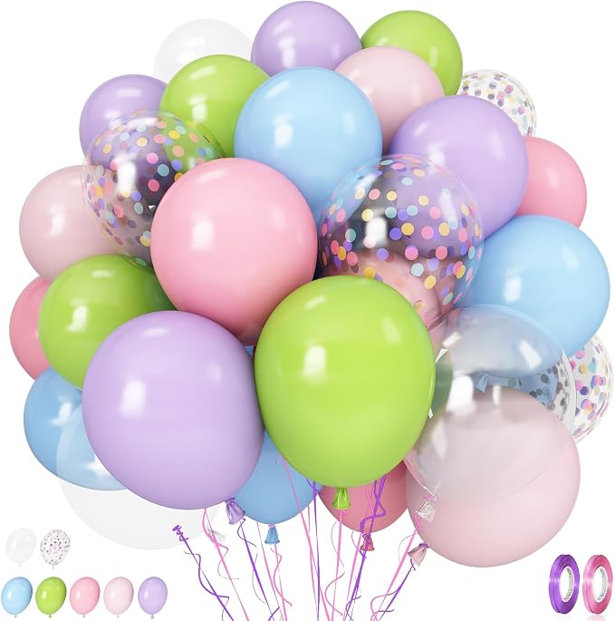 Pastel Balloons, Pastel Color Ice Cream Balloon by Govpy
