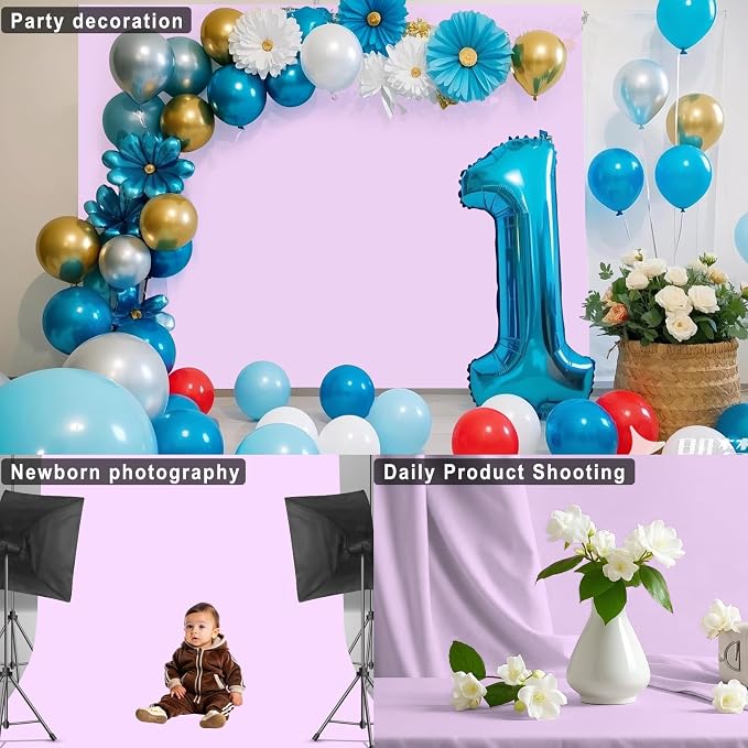 Light Purple Photography Backdrop - Image 5