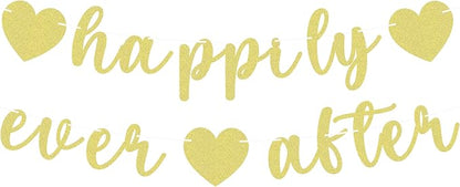 Pre-Strung Happily Ever After Banner by EONNCNT