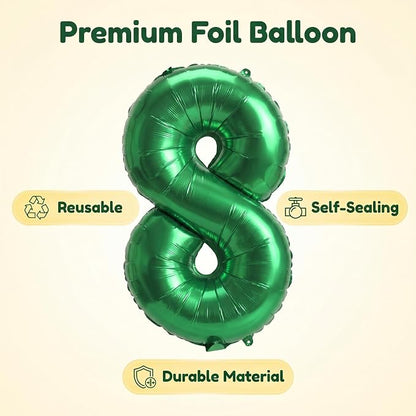 YPSelected 32 Inch Large Foil Helium Number Balloon Birthday Wedding Party 0-9 - Image 7