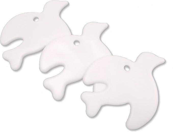 8 Gram White Dove Balloon Weight by ControlBalloonProducts