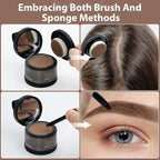 2 Pack Hairline Powder for Women and Men, Used to Root Touch Up Hair Color, Thinning and Gray Hair Coverage and Bald Spots Coverage, Auburn