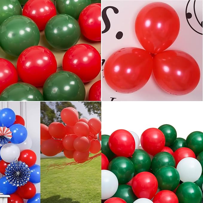 5 inch Red Party Balloons - Image 3