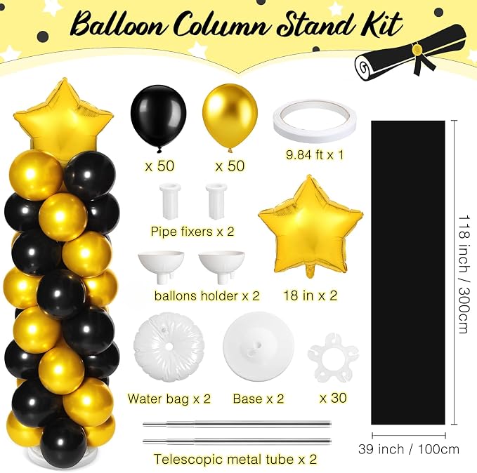 2 Sets of Balloon Column Stand Kit - Image 2