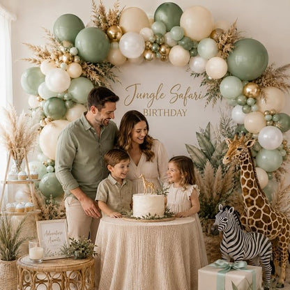 Sage Green Balloon Garland Kit - Image 8