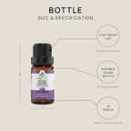 VINEVIDA Organic Lavender 10 mL Undiluted Essential Oil - Pure, Unscented