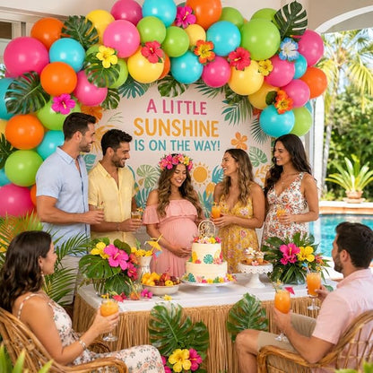 Tropical Balloons, 12 Inch Hawaiian Balloons - Image 6