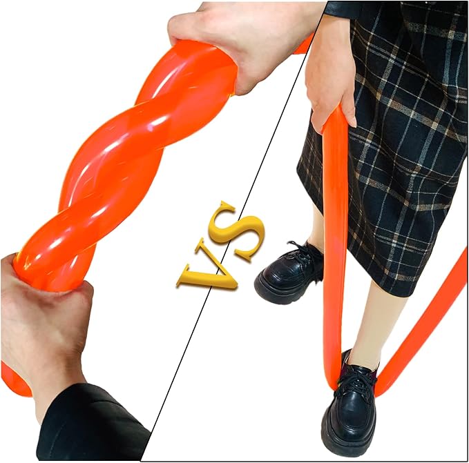 Long Orange Balloons Kit for Kids Party Decor - Image 2