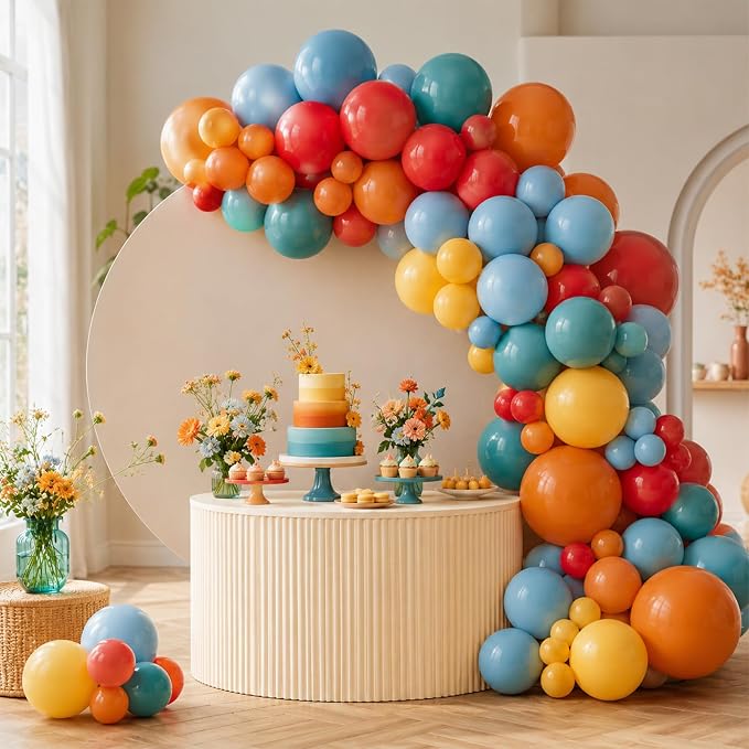 Retro Rainbow Balloons - Image 8