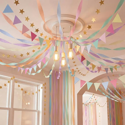 Frienda 14 Pcs Pastel Party Decorations Set by Frienda