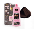 Hair Dye 2-in-1 Shampoo Color for Quick Gray Coverage – Semi Permanent Hair Color for Men and Women – 500ml (Dark Brown)