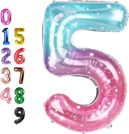 Number Balloons 5 Balloon 40 inch by Enyeopd
