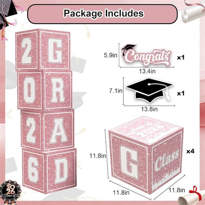 2026 Graduation Decorations, So Proud of You and Class of 2026 Grad Balloon - Image 2