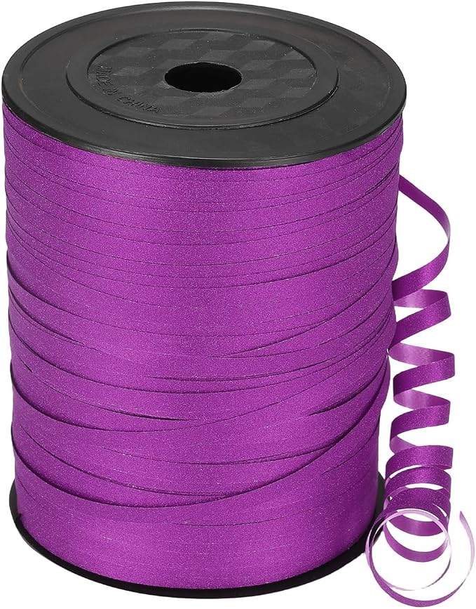 PATIKIL Glitter Curling Ribbon 500yds x 1/5" Plastic Balloon String Ribbon | by PATIKIL