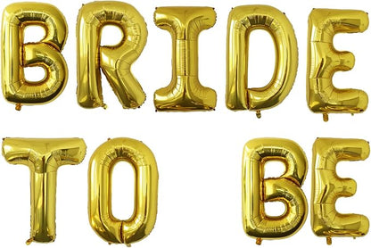 Letter Balloons Gold Party Balloon - Image 5