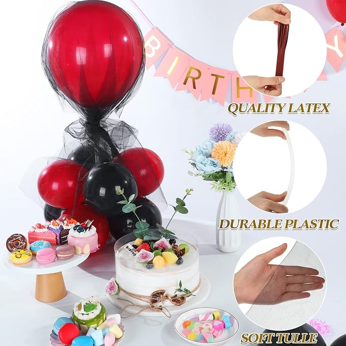 BBTO 4 Set Table Centerpieces Balloons Stand Kit Table Stand Holder - Image 4