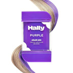 Hally Hair Temporary Hair Color, Shade Stix (Purple) - Hair Makeup Accessories for Kids, Teens & Adults - 12 ml Washable Hair Chalk & Dye for Festivals, Sporting Events & Parties