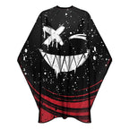 Barber Capes for Men Hair Cutting Capes with Snaps Salon Capes for Stylists Waterproof Hairdresser Gown Cape- 63”× 56”(Black)