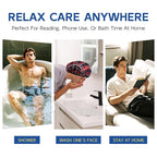 Years calm Shower Cap for Men, Waterproof & Heat-Retaining Hair Treatment Cap – Reusable Men’s Shower Cap with Foil Lining, Elastic Band, for Steam Care, Hair Mask & Oil Conditioning