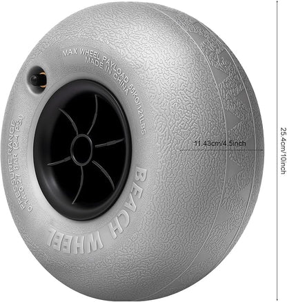 Beach Balloon Wheels for Kayak Dolly | Beach Use, Balloon Tires for Kayak Dolly - Image 2
