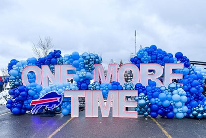 Blue Balloon Arch, Graduation Decoration - Image 5