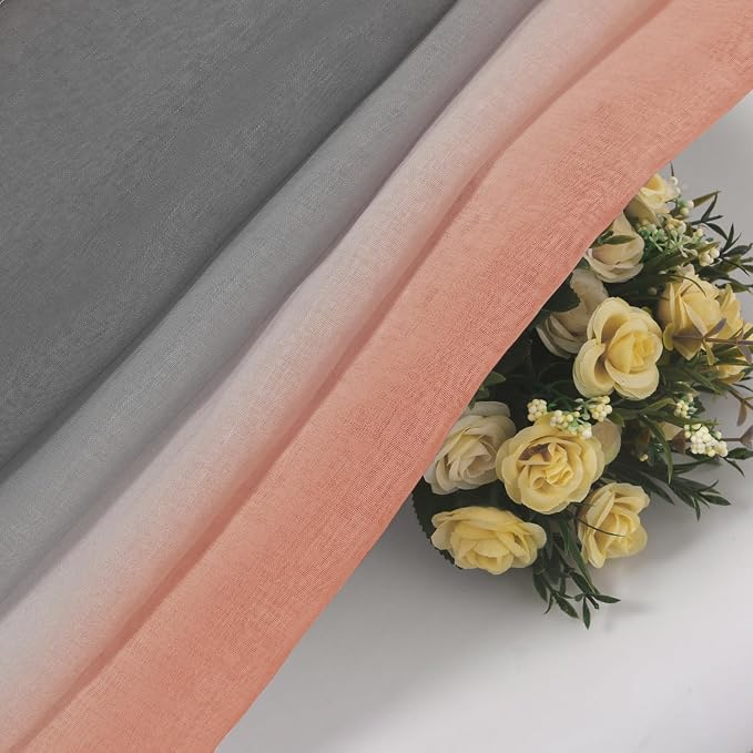 DWCN Ombre Sheer Curtains - Image 5