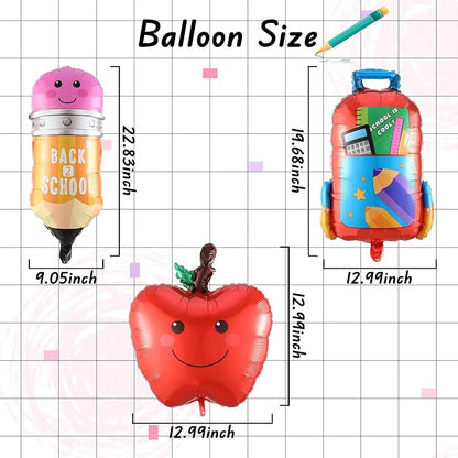 Back to School Balloon Arch Garland Kit, First Day of School, Kindergarten - Image 3