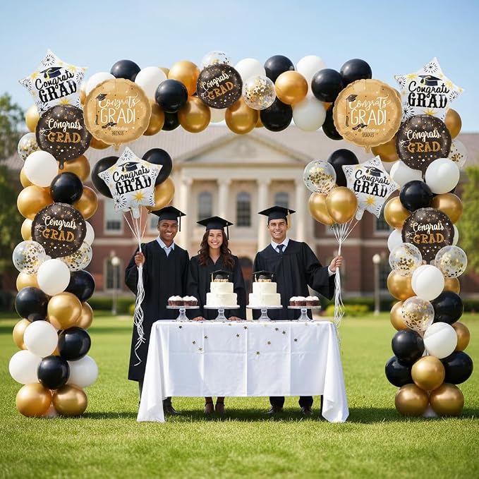 2026 Graduation Foil Balloons Decorations Set, Class of 2026 Balloon - Image 5