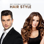 MGA Vegan Hair Styling Gel - Scalp Rescue Organic Formula for Flexible & Natural Hair Style | Curly Hair Products for Men & Women Provides Frizz Control | Alcohol Free & Color Safe Hair Gel | 32 Fl Oz