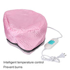 Hair Thermal Treatment Cap, SPA Nourishing Care Hat with Adjustable Temperature Control, Hair Steamer Thermal Heat Deep Conditioning Spa Care for Home Salon